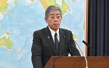 【日経】 韓国大統領代行演説を評価　岩屋外相、対日批判せず